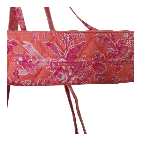 Vera Bradley Hope toile 2pc set coral paisley shoulder cottogecore bag - Picture 6 of 10